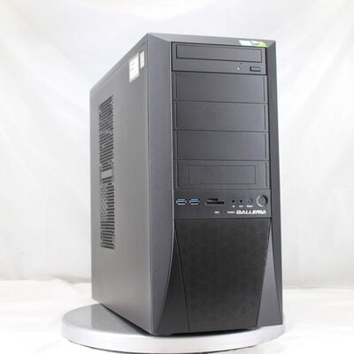 中古  THIRDWAVE GALLERIA KT(Intel Core i7 8700/16GB/SSD480GB/DVDマルチ/NVIDIA GeForce GTX 1070 Ti 8GB/W11H64 MAR) 178330 
