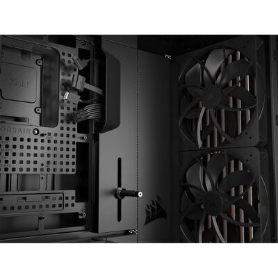 Corsair  !CFRAME 5000D WOOD RS Black/Walnut CC-9011353-WW (E-ATX ガラス ブラック/ウォルナット) 