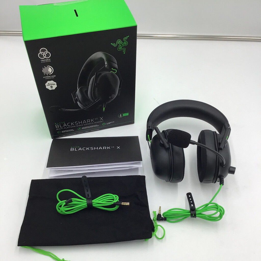 中古 razer BlackShark V2 X ブラック RZ04-03240100-R3M1 ゲーミング