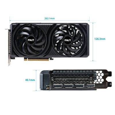 Palit  NE75060V19P1-GB2063L (GeForce RTX 5060 Infinity 2 OC 8GB) 