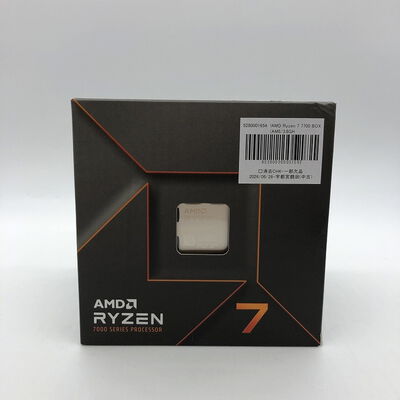 【宇都宮鶴田店】中古  AMD Ryzen 7 7700 (AM5/3.8GHz/40M/C8/T16/65W) 5280001654 