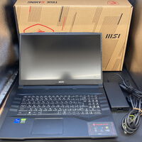 中古  MSI MS-17L3(i7-12700H/16GB/SSD1TB/RTX3060/W11H) 5280000558 