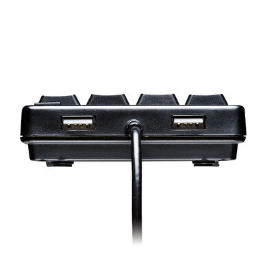 サンワサプライ  NT-17UH2BKN USB2.0ハブ付テンキー（ブラック） 