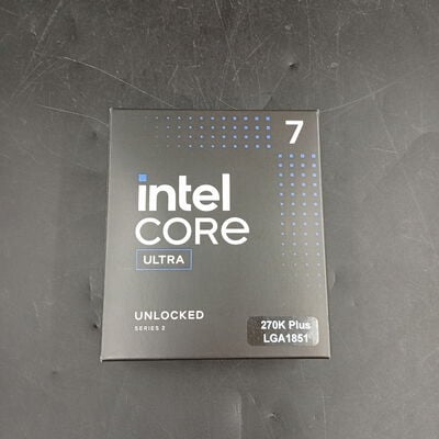 【大須店】中古  INTEL Core Ultra 7 270K Plus (1851/3.7/36M/C24/T24) 195012 