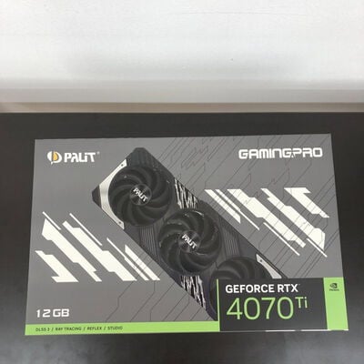 【長野稲里店】中古  Palit NED407T019K9-1043A (RTX4070Ti 12GB) 154191 
