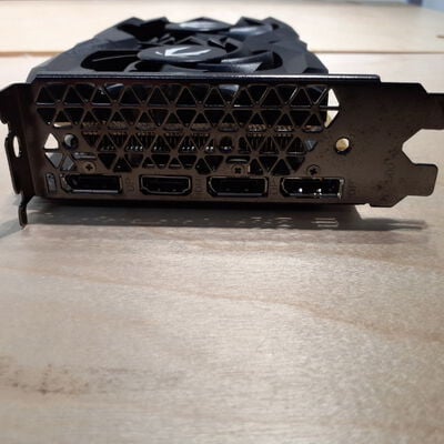 【鹿児島店】中古  ZOTAC ZT-T16620F-10L (GTX1660 SUPER Twin Fan) 141210 