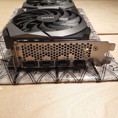 【鹿児島店】中古  【LHR版】MSI GeForce RTX 3070 VENTUS 2X 8G LHR (G6 1H3P) 1460015913 