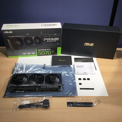 【松山環状枝松店】中古  ASUS PRIME-RTX5070TI-O16G (RTX5070Ti 16G) 4560001262 