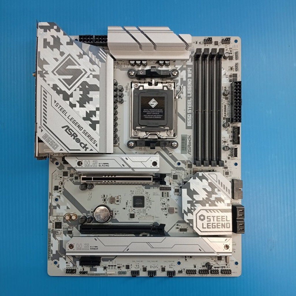 【中古】ASRockマザーボード【B650 Steel Legend WiFi】 中古 ASRock B650 Steel Legend WiFi (B650 AM5 ATX) 3120024394