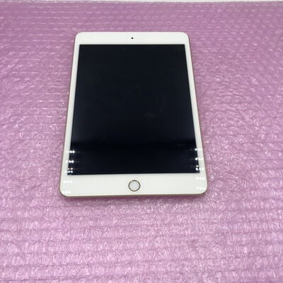 【福井日之出店】中古  【docomo】Apple iPad mini4 Wi-Fi + Cellular 128GB ゴールド MK782J/A 129399 