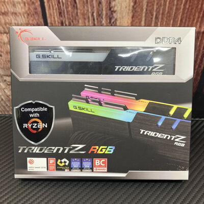 【富士青葉店】中古  G.Skill F4-3200C16D-16GTZRX 8GB 2枚組(合計16GB) PC4-25600/DDR4-3200 デスクトップ用 5070001874 