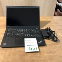 中古  LENOVO ThinkPad X13 (AMD Ryzen 5 Pro 4650U 2.10GHz/32GB/SSD256GB/-/オンボード/13.3/1920x1080/Wi-Fi/WEBCAM/W11P/Microsoft Office Home and Business 2024) 184183 