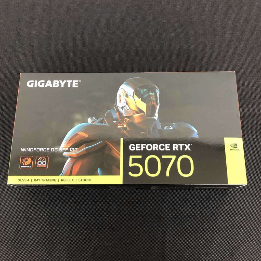 中古 GIGABYTE GV-N5070WF3OC-12GD (RTX5070 12G) 5110000996