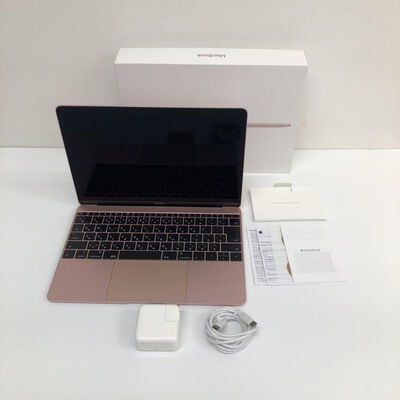 【津ラッツ店】中古  Apple MacBook Retina 12インチ 2017 ローズゴールド Core i5 1.3GHz/8GB/512GB SSD MNYN2J/A 135857 