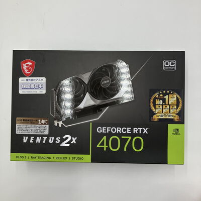 【鹿児島店】中古  各社 GeForce RTX4070 (12GB PCI-E) 157138 