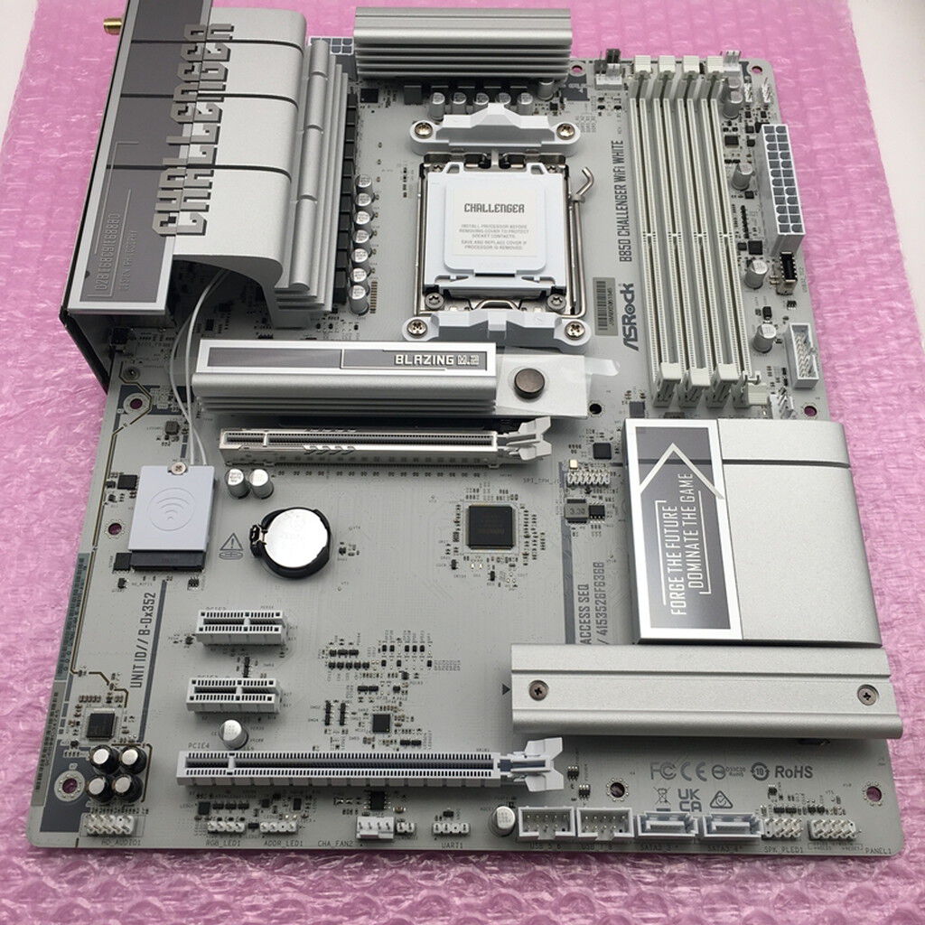 中古 ASRock B850 Challenger WiFi White (B850 AM5 ATX) 5250001143
