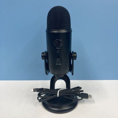 【博多店】中古  Logicool BM400BK (Blue Microphones Yeti ブラックアウトエディション) 3310007034 