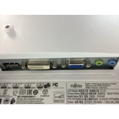 【仙台店】中古  Fujitsu VL-E22-8T　21.5インチ　ワイドモニター　1920ｘ1080（ＦＨＤ） 3240009804 