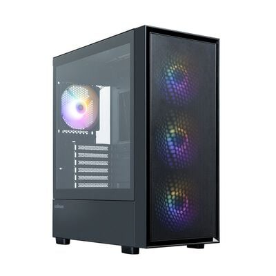 ZALMAN  S6 Black (ATX ガラスパネル ブラック) 