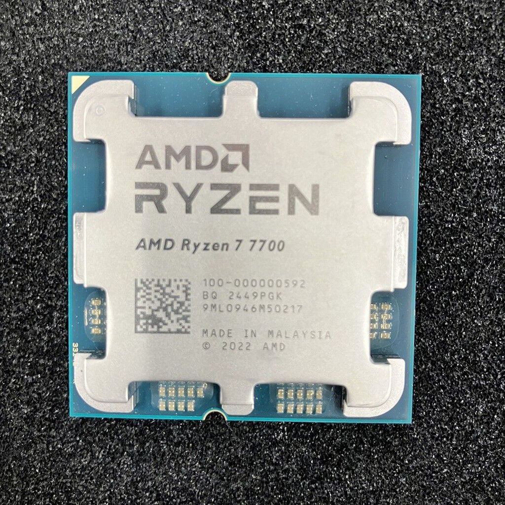 中古 AMD Ryzen 7 7700 (AM5/3.8GHz/40M/C8/T16/65W) 1460024624
