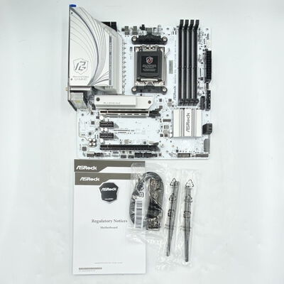 【座間相武台】中古  ASRock B650M PG Riptide WiFi White(B650 AM5 mATX) 4510002788 
