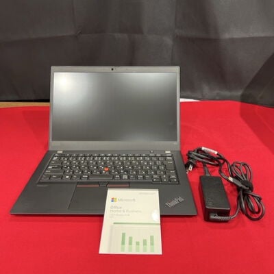 【静岡東瀬名店】中古  LENOVO ThinkPad X13 MSO (AMD Ryzen 5 Pro 4650U 2.10GHz/32GB DDR4 (PC4)/SSD256GB/-/オンボード/13.3/1920x1080/Wi-Fi/WEBCAM/W11P/Microsoft Office Home and Business 2024) 190614 