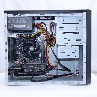 【通販センター】中古  THIRDWAVE Magnate EM041(AMD Ryzen 5 3500/16GB DDR4 (PC4)/SSD500GB/DVDマルチ/NVIDIA GeForce GTX 1650 4GB/W11H64 MAR) 203456 