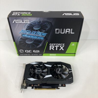 【神戸・三宮店】中古  ASUS DUAL-RTX3050-O6G (RTX3050 6GB) 3430006026 