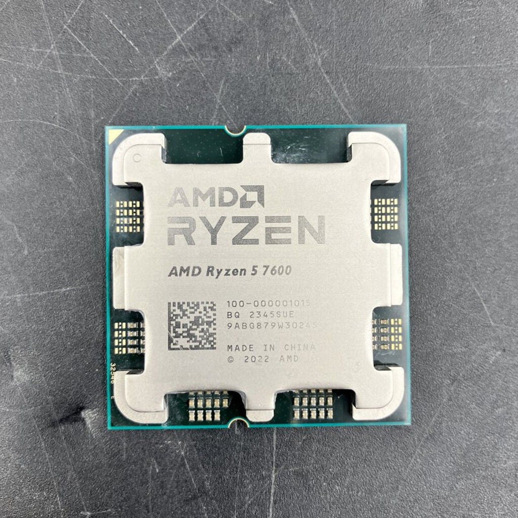 中古 AMD Ryzen 5 7600 (AM5/3.8GHz/38M/C6/T12/65W) 154484 （368558