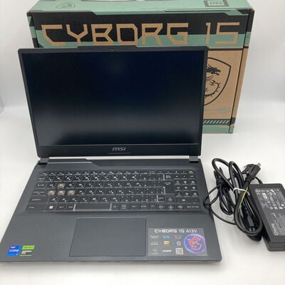 【神戸・三宮店】中古  MSI Cyborg-15-A13VFK-1054JP(i7-13620H/16GB/SSD512GB/RTX4060/W11H) 3430006304 