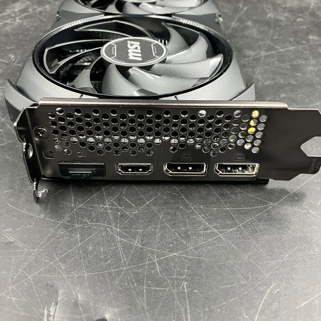 中古 MSI GeForce RTX 4060 VENTUS 2X BLACK 8G (RTX4060 8GB) 190632