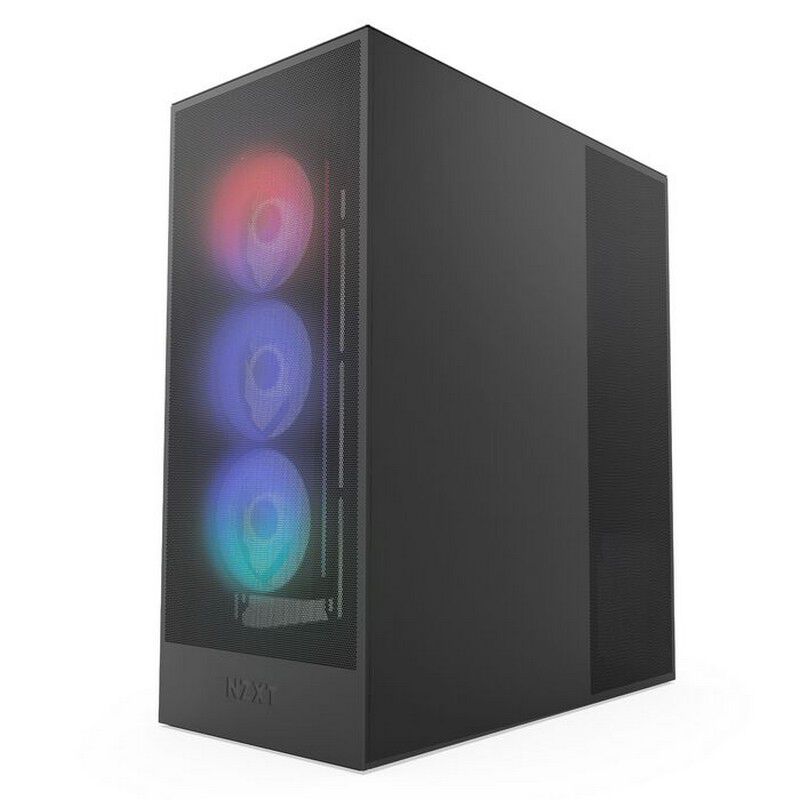 NZXT H7 Flow RGB CM-H72FB-R1 (E-ATX ガラス ブラック) ｜ パソコン