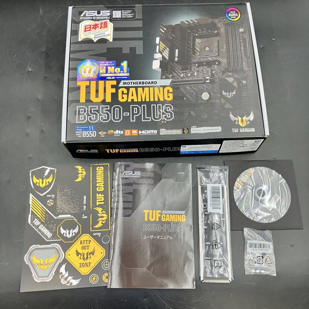 中古 ASUS TUF GAMING B550-PLUS (B550 AM4 ATX DDR4) 142910 （351326