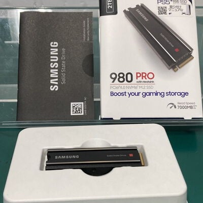 【富山本郷店】中古  SAMSUNG 980 PRO with Heatsink MZ-V8P2T0C (2TB) 1460030041 