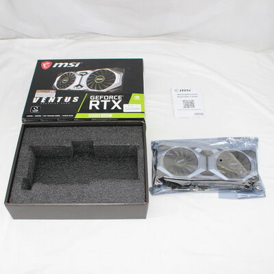 中古  MSI GeForce RTX 2080 SUPER VENTUS OC（RTX 2080 SUPER 8GB） 3480032973 