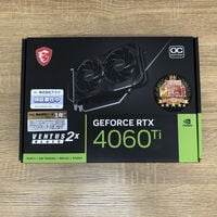 中古  MSI GeForce RTX 4060 Ti VENTUS 2X BLACK 8G OC?(RTX4060Ti 8GB) 158559 