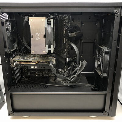 【宇都宮鶴田店】中古  自作パソコン(i7 10700K/16GB/SSD500GB/GTX1660Ti) 5280001474 