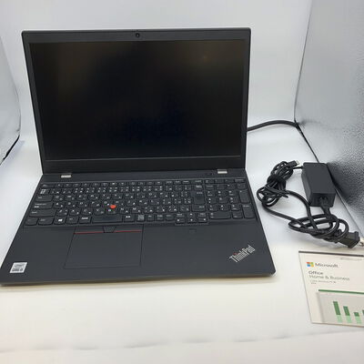 【宇都宮鶴田店】中古  Lenovo ThinkPad L15 Gen 1 (INTEL Core i5 10210U 1.6GHz/16GB/SSD256GB/-/オンボード/15.6/1920x1080/Wi-Fi/WEBCAM/W11P64/MicrosoftOffice H&B 2024付) 182474 