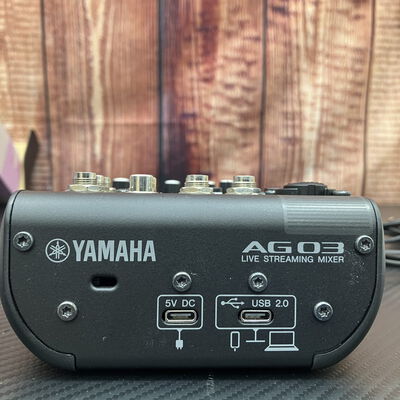 【富士青葉店】中古  YAMAHA AG03MK2 B (ミキシングコンソール ブラック) 5070001794 