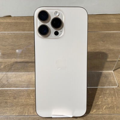 【富山本郷店】中古  【SoftBank版SIMフリー】Apple iPhone16 Pro Max 256GB デザートチタニウム MYWJ3J/A 170352 