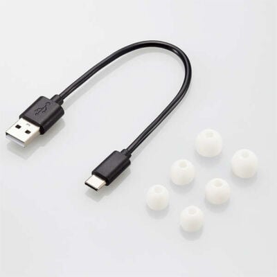 エレコム  LBT-TWS16WH (完全ワイヤレスBluetoothヘッドホン ホワイト) 