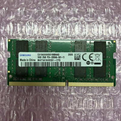 【町田店】中古  PC4-25600 16GB ノート用(DDR4-3200) 158772 