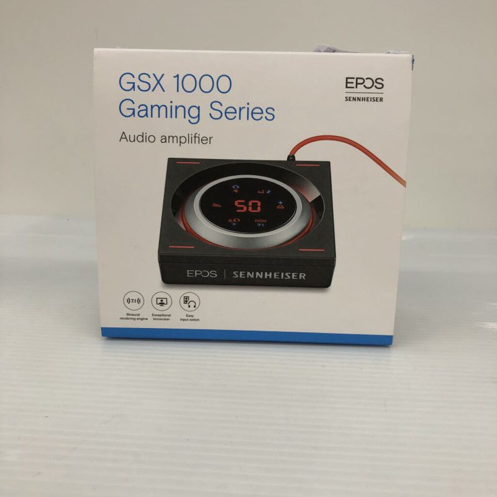 中古 EPOS ゼンハイザー ゲーミング&PCオーディオアンプ GSX 1000