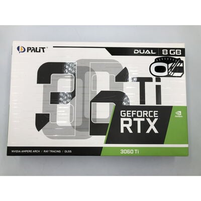 【水戸赤塚店】中古  Palit RTX3060Ti Dual OC NE6306TS19P2-190AD (RTX3060Ti 8GB) 144196 