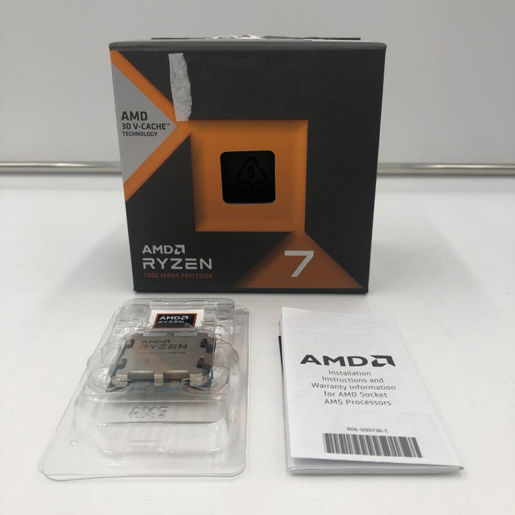 中古 AMD Ryzen 7 7800X3D (AM5/4.2/104M/C8/T16/120W) 157139