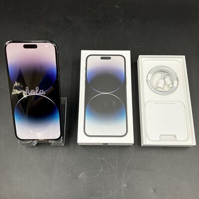 【大須店】中古  【国内版SIMフリー】Apple iPhone14 Pro Max 6.7インチ 256GB (スペースブラック) MQ9A3J/A 155082 