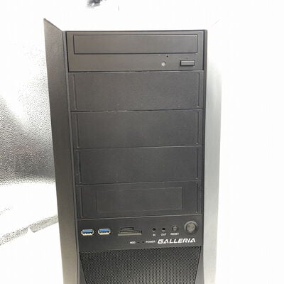 【宇都宮鶴田店】中古  THIRDWAVE GALLERIA KT (i7 8700/16GB/SSD512GB/RTX2070/OS無) 199654 