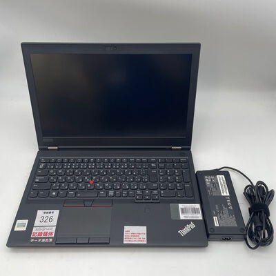 【大分店】中古  Lenovo ThinkPad P52　20MAS12700 (Core i7 8750H/16GB/SSD512GB/-/NVIDIA Quadro P1000 4GB/15.6ｲﾝﾁ/1920x1080/Wi-Fi/WEBCAM/W11H64) 176658 