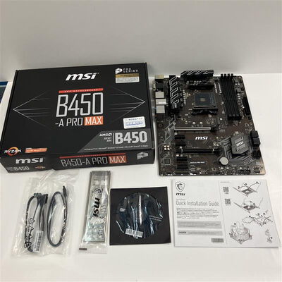 【仙台店】中古  MSI B450-A PRO MAX B450/AM4/ATX 3120020837 