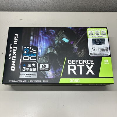 【町田店】中古  玄人志向 GG-RTX3050-E8GB/SF (RTX3050 8GB) 148966 